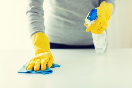 Local floor cleaning for a commercial property in SE23