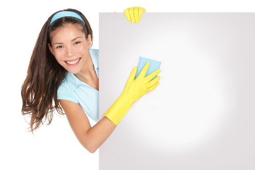 Deep carpet cleaning equipment used in an SE23 living room
