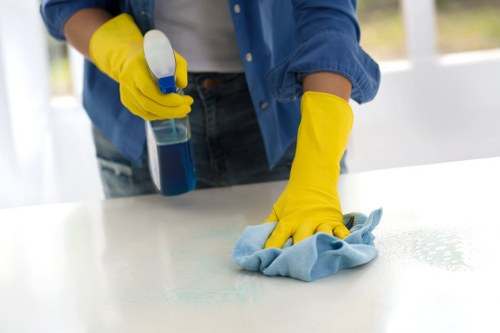 Final complaint closure step for a carpet cleaning service